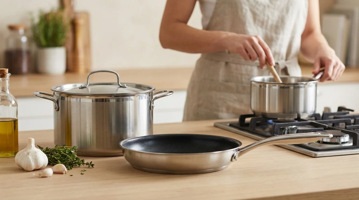 Acero inoxidable 18/10: qué significa y por qué importa