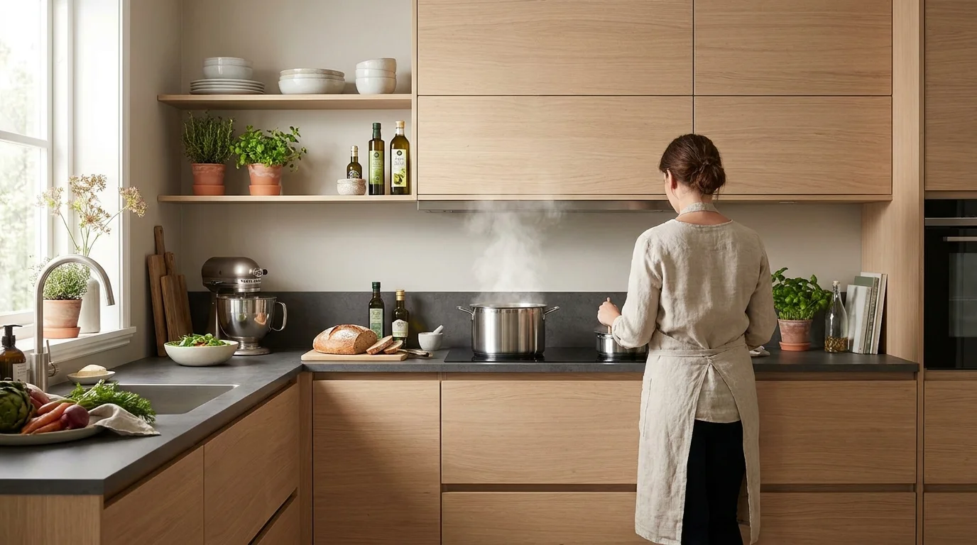 Cocina modular: cómo diseñar una cocina funcional