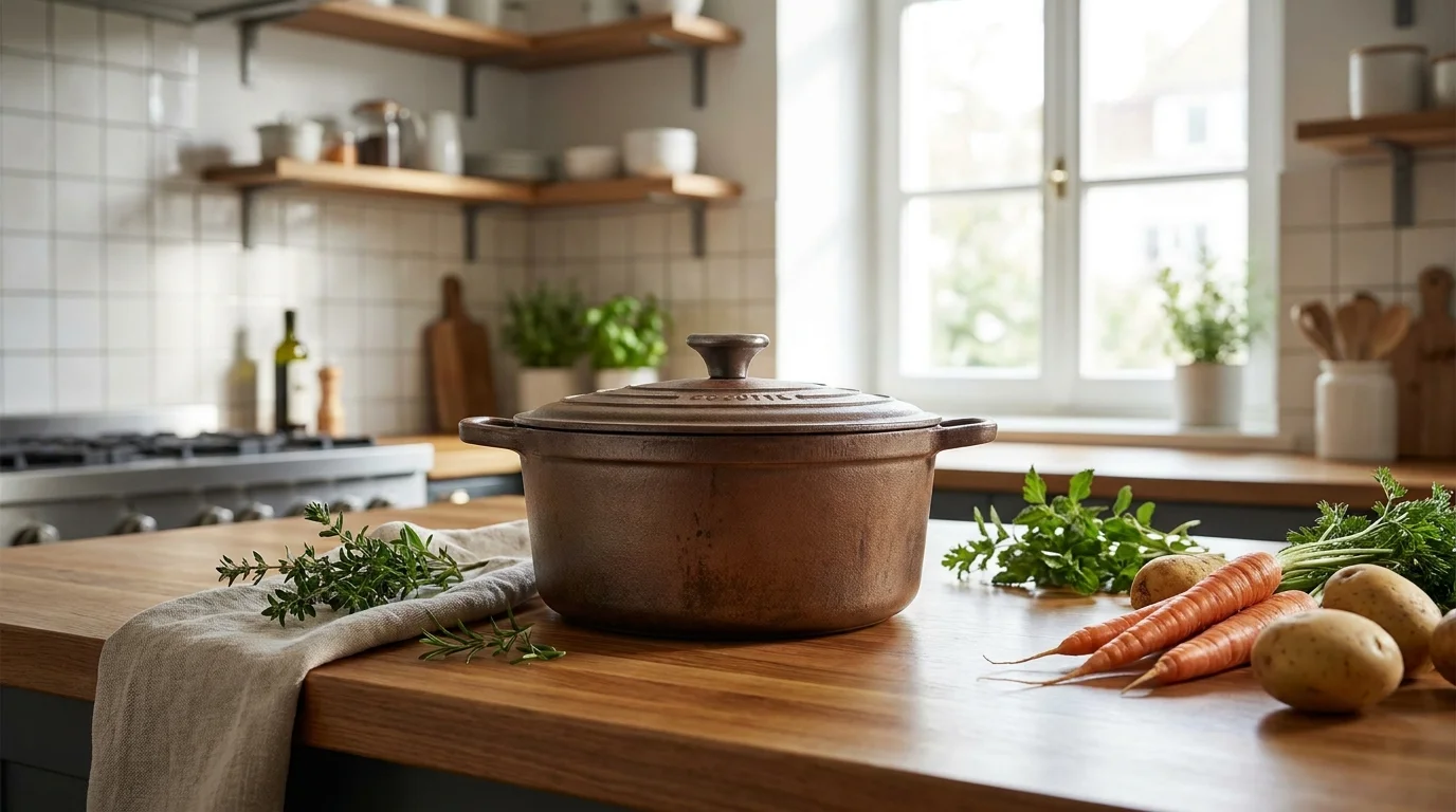 Cocotte de hierro fundido: estofados perfectos