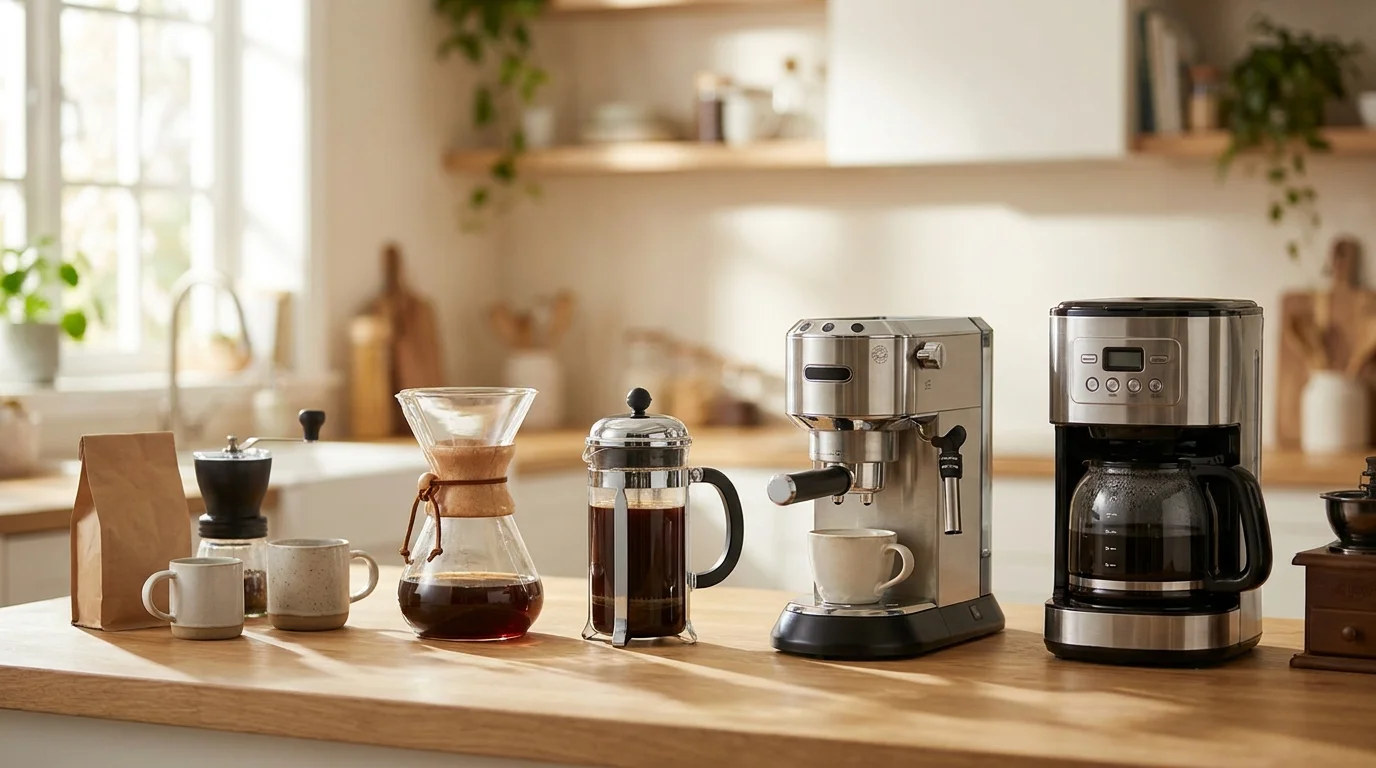 Cómo elegir cafetera: tipos y cuál se adapta a ti