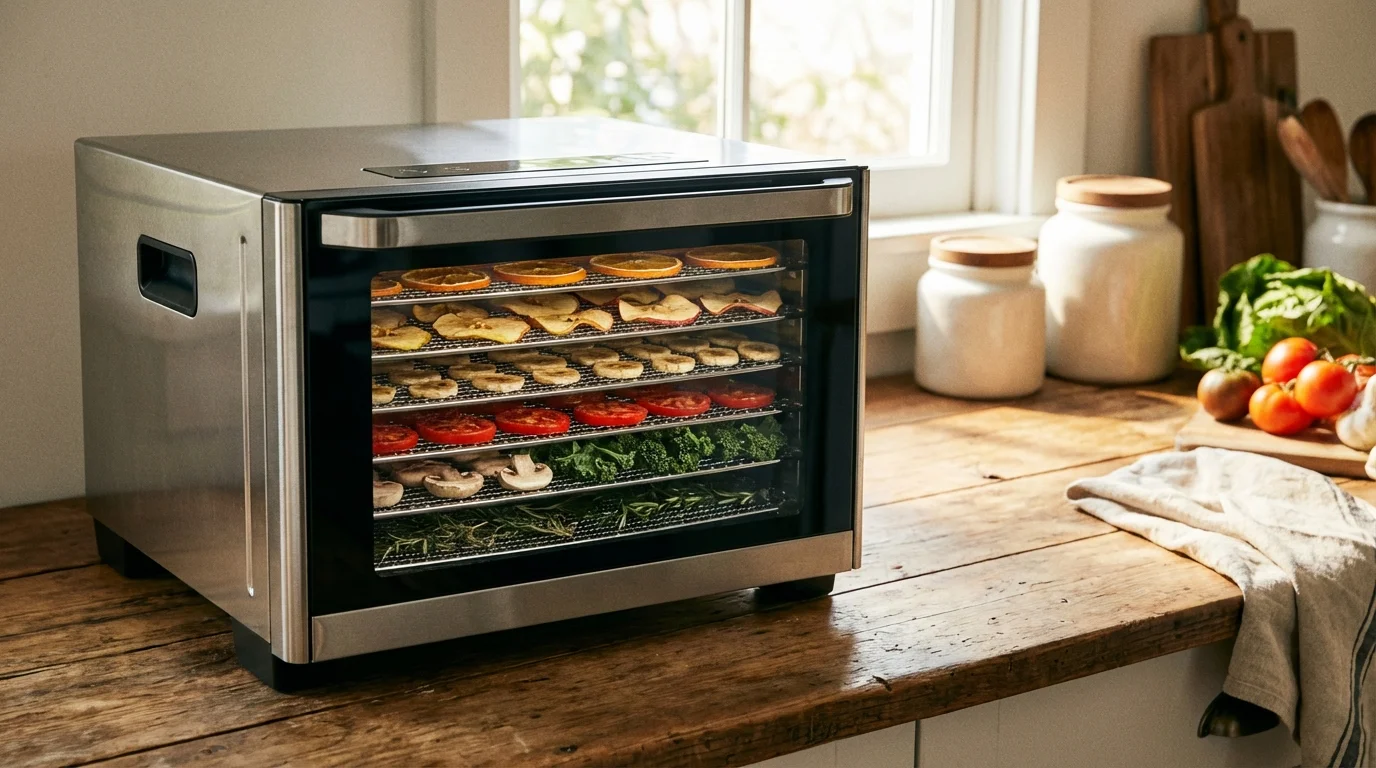 Deshidratador de alimentos: frutas, verduras y más