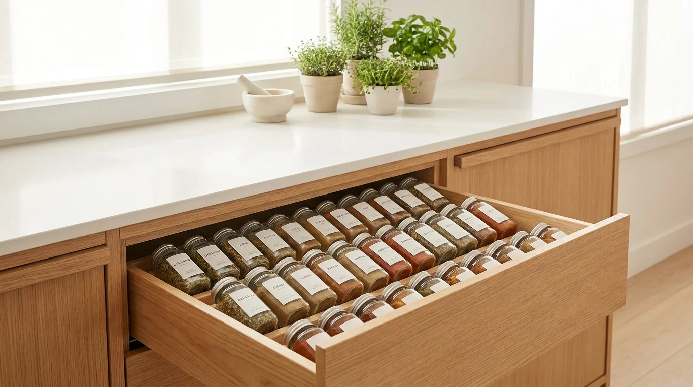 Especiero de cocina: ideas para ordenar tus especias