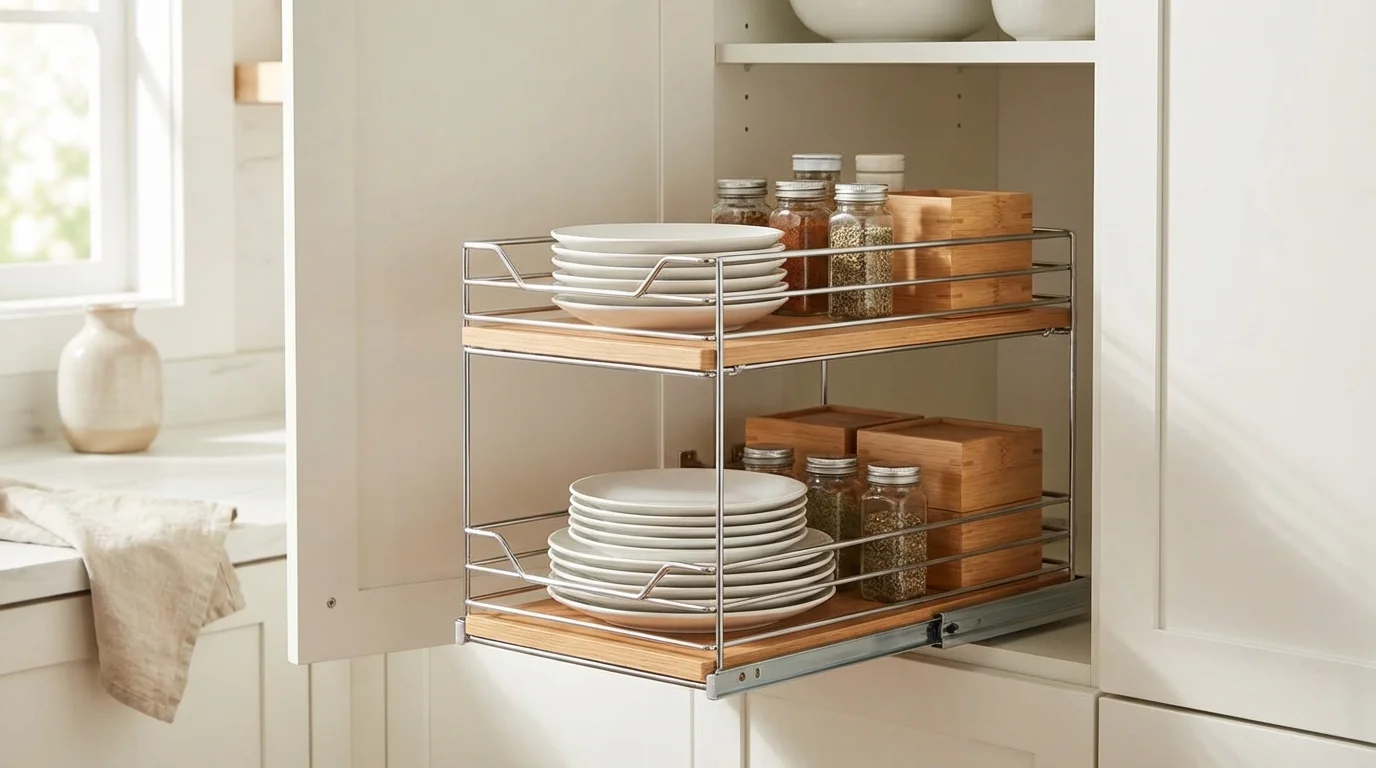 Estantería interior para armarios de cocina