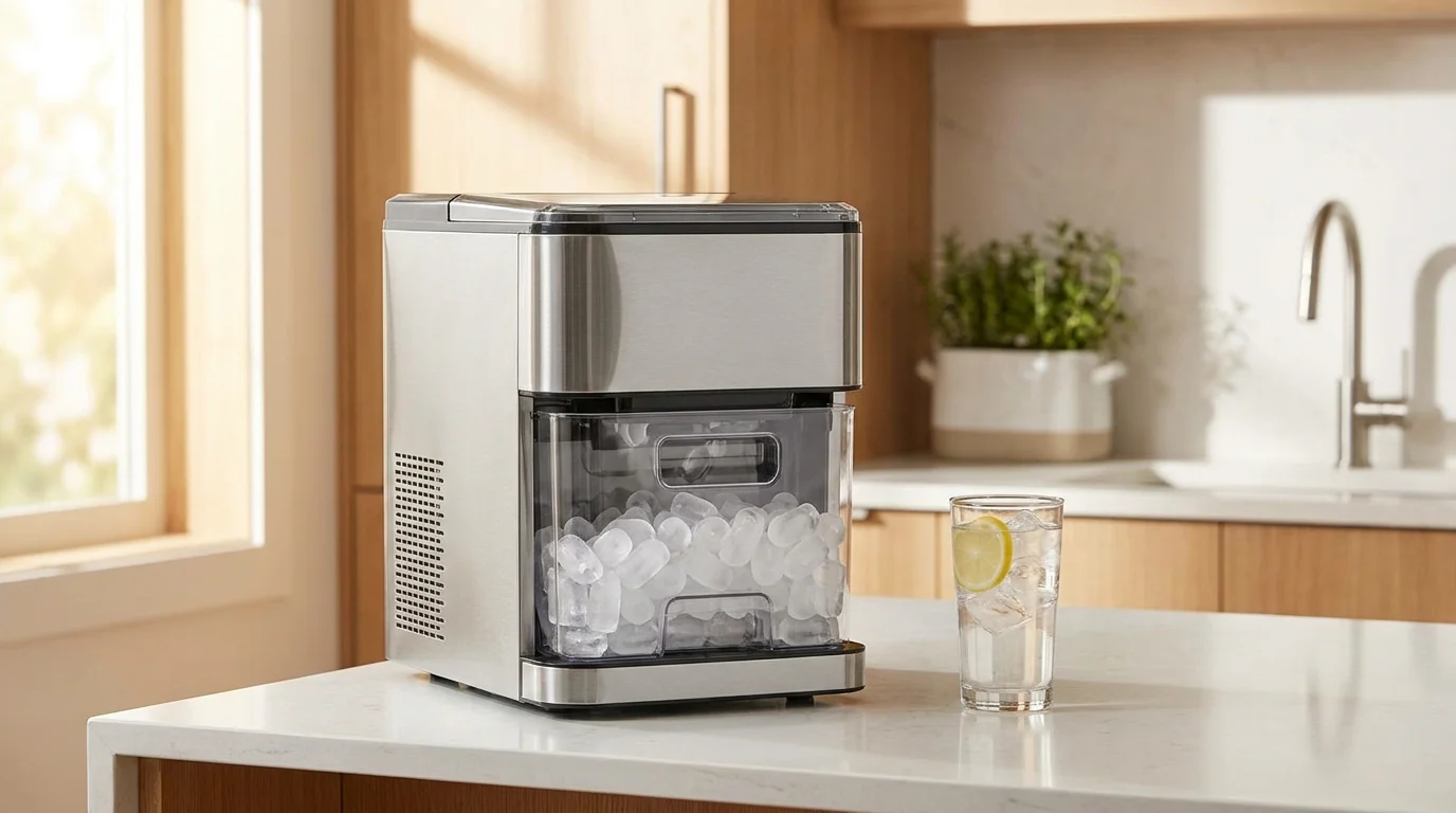 Máquina de hielo doméstica: hielos en minutos