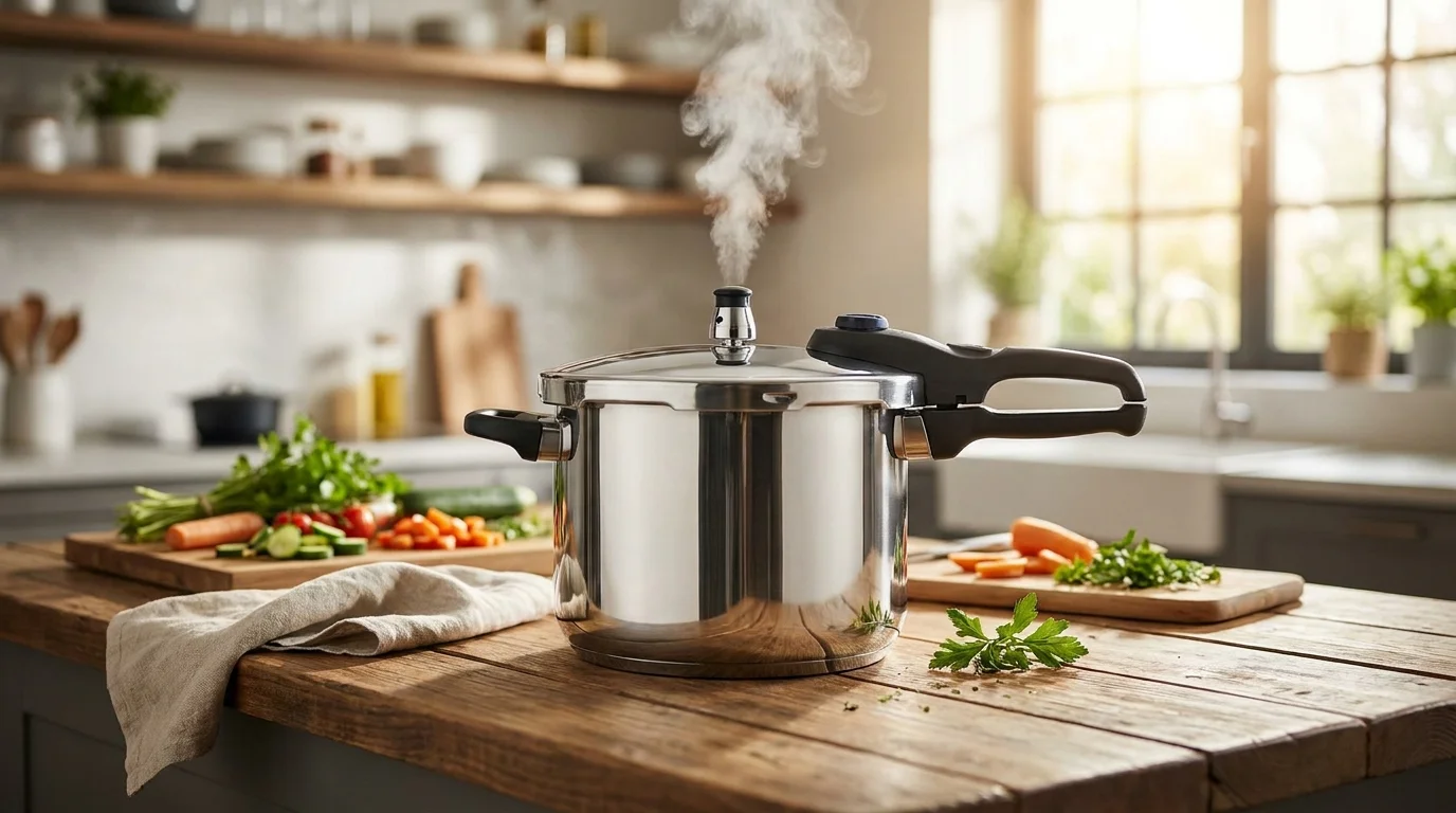 Olla exprés rápida: ahorra tiempo en la cocina