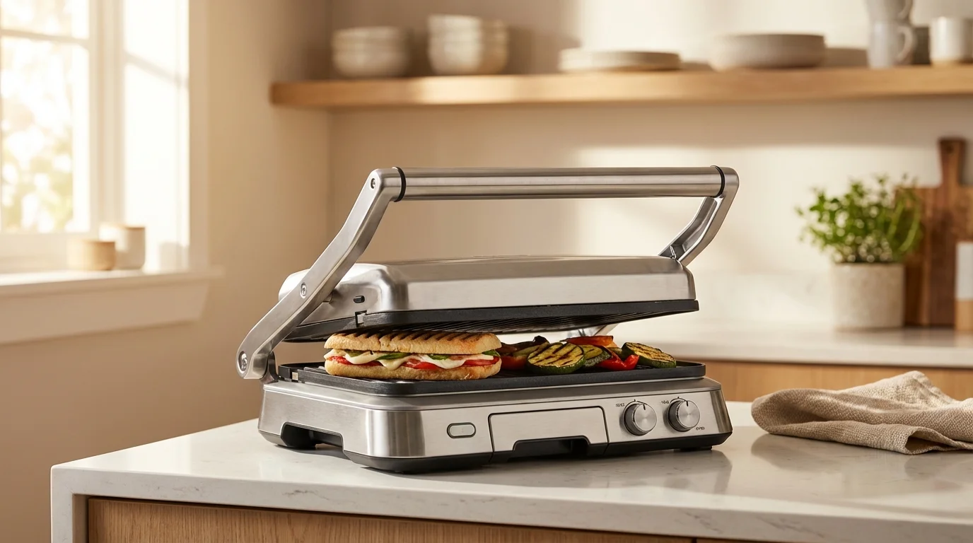 Sandwichera, grill y plancha: 3 en 1 para tu cocina