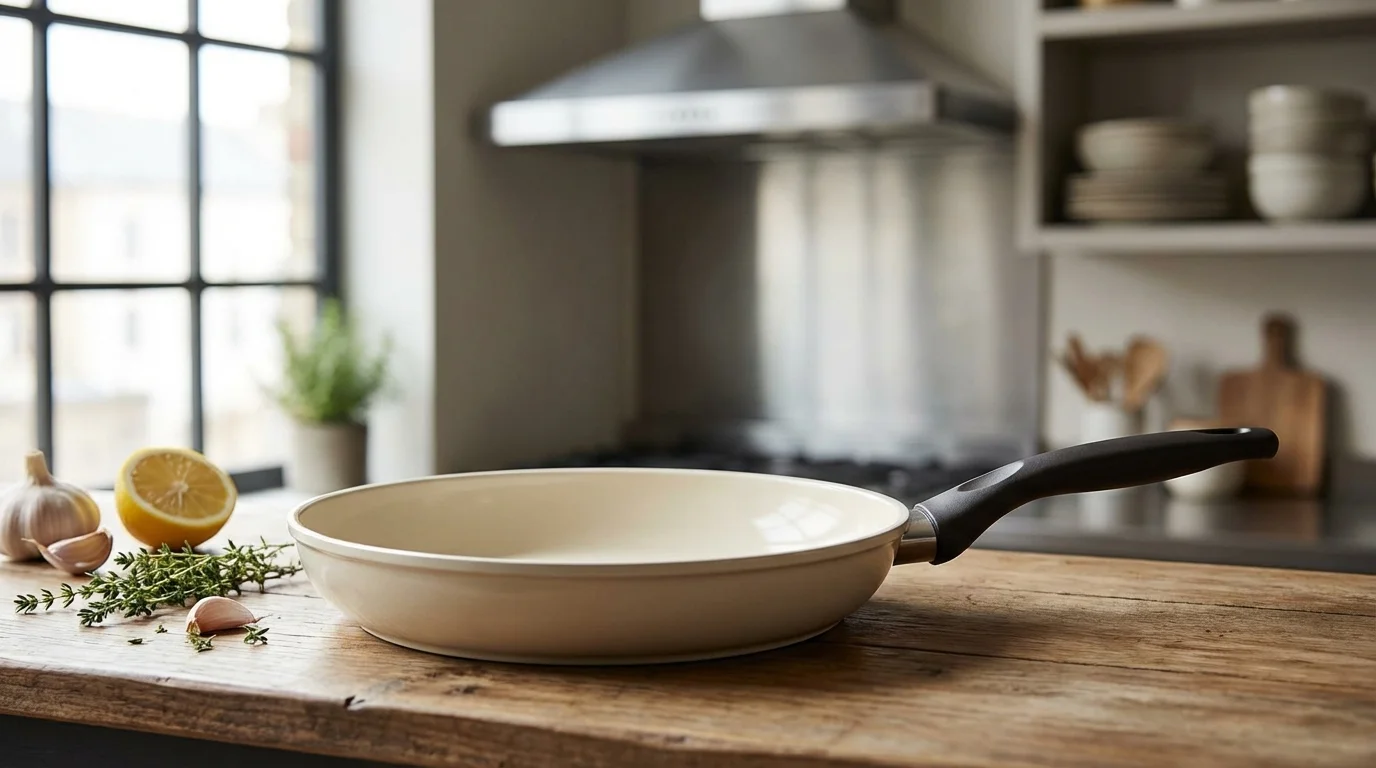 Sartén de cerámica: ventajas e inconvenientes