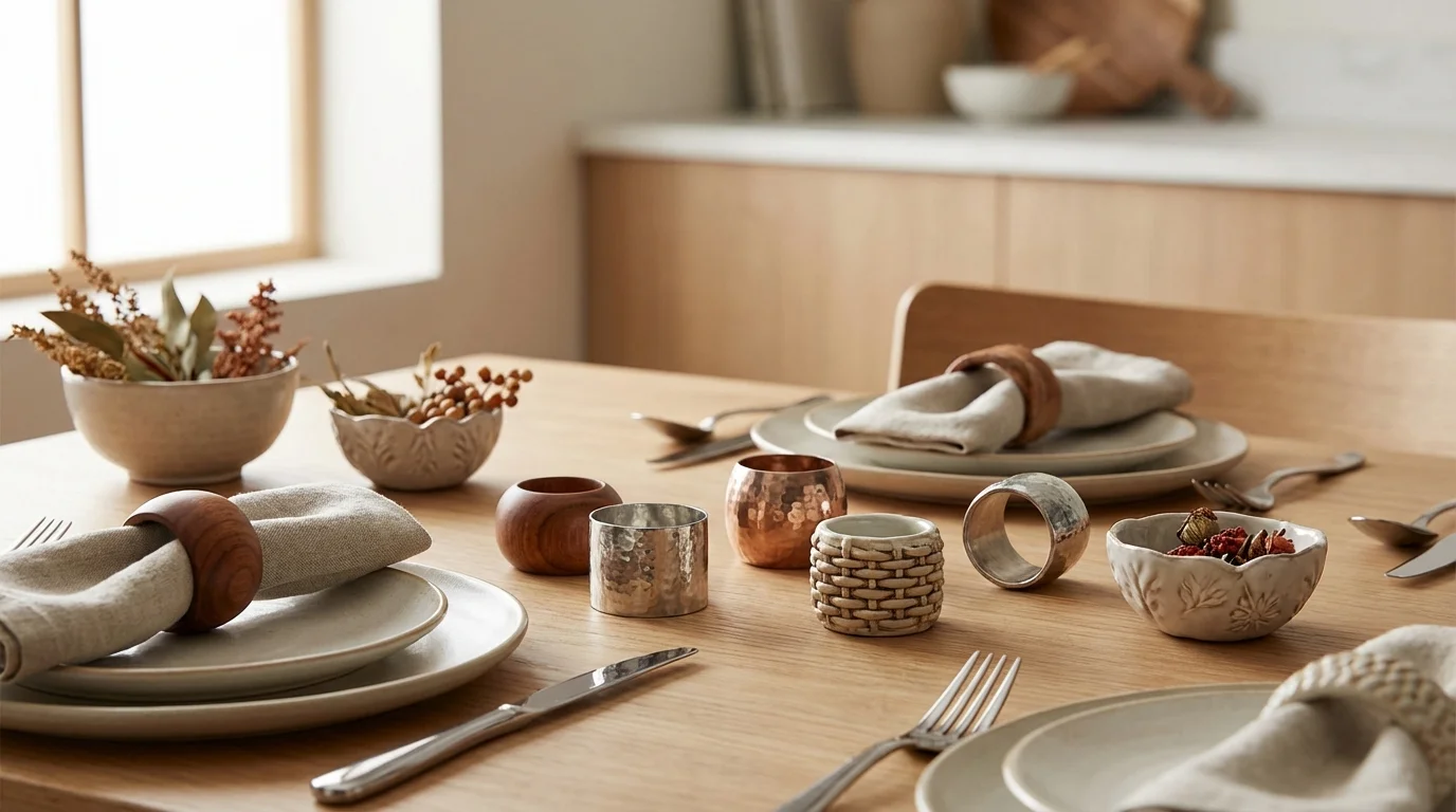 Servilleteros de mesa originales y decorativos